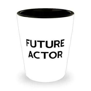 Imagem de Copo de shot Future Actor, presente de ator de amigos, copo de cerâmica útil para amigos