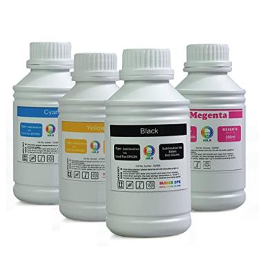 Imagem de Tintas Sublimáticas 4 Cores CMYK Impressoras 500ml