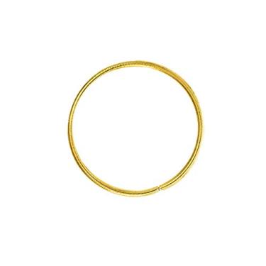 Imagem de Anéis de argola de arame de metal dourado Craft County – Diâmetros de 2, 3, 4, 5, 6 polegadas – Disponível em um único, 5, 10 pacotes – para artesanato, decoração, macramê, 2 Inch, 5 Pack, 1