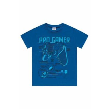 Imagem de Camiseta Masculina Infantil Pro Gamer Fakini