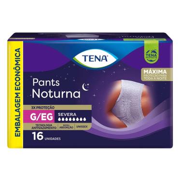 Imagem de Fralda Descartável Tena Pants Noturna G/Eg C/16 Unidade