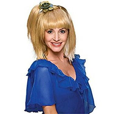 Imagem de Rubie's Peruca feminina de formatura dos anos 70, multicolorida, tamanho único