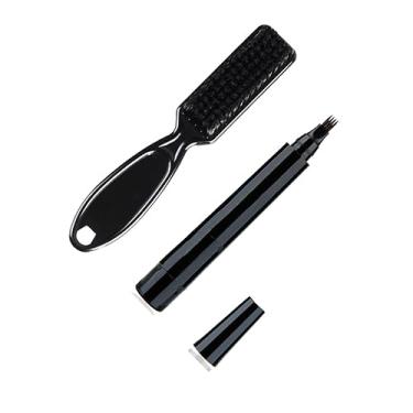 Imagem de FRCOLOR 1 Conjunto Conjunto De Caneta Bigode Caneta De Enchimento Lápis De Barba Caneta De Reparo Pente De Barba Masculino Suprimentos Para Barba Plástico Cara Pó De Sobrancelha