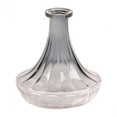 Imagem de Mini Garrafa Vidro Formas Colors 12,5x12cm Azul