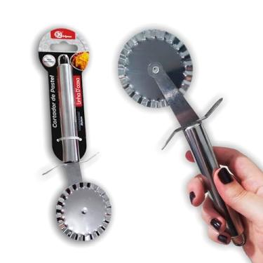 Imagem de Carretilha Corta E Fecha Pastel Cortador Fechador De Massas