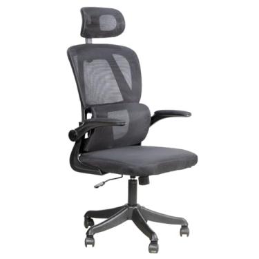 Imagem de Cadeira De Escritório Ergonômica Giratória com Apoio de Braços 150kg 3D Plus (Preta)