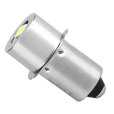 Imagem de POCREATION Lanterna LED, base P13.5S lâmpada de LED 1W, lâmpada de conversão de LED compatível com Maglite Craftsman Greatlite Vintage Lanterna (6V), contas de lâmpada