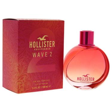 Imagem de Perfume Wave 2 da Hollister para mulheres - 100 ml de spray EDP