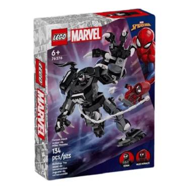 Imagem de Lego 76276 Spiderman – Armadura Robo Venom Vs Miles Morales –134 peças