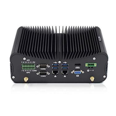 Imagem de HISTTON Mini PC industrial sem ventoinha Intel Core i7-10510U, 32GB RAM 512GB SSD, Mini PC desktop Windows 10 Pro, HD e VGA RS485/232 COM GPIO Mini computador, WiFi, USB 3.0