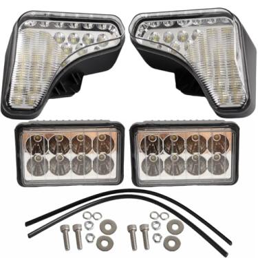 Imagem de AGP.1978 Kit completo de farol LED para trabalho branco compatível com carregador Bobcat A770 S450 S510 S530 S550 S570 S590 S590 S595 S630 S650 S740 S750 S770 S850 T450 T550 T550 T550 590 Tons 630