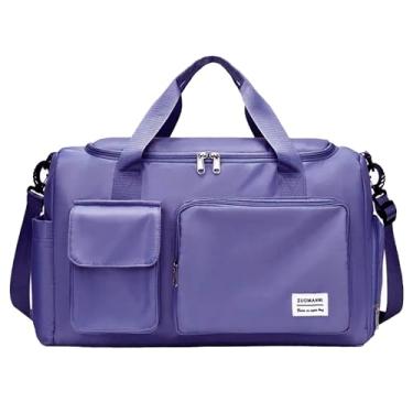 Imagem de Bolsa para Academia, Mala Esportiva de ombro, Bolsa de viagem transversal à prova d'água - Linha Premium Occhioro (Azul Escuro)