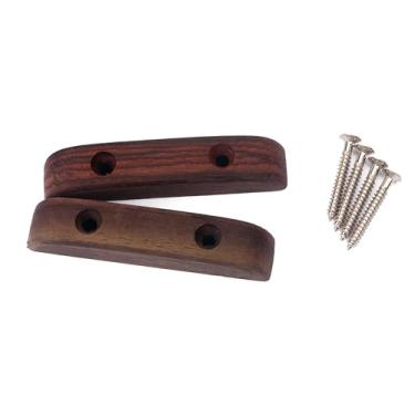 Imagem de 2 peças de descanso de polegar para descanso de dedo para guitarra de precisão Bass Jazz Bass Bridge