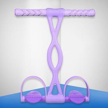 Imagem de Corda de tensão, faixa de tensão, cordas de pilates, equipamento de exercício para sentar, exercitador de perna, faixas de resistência com alças, faixas de exercício, equipamento de exercício para
