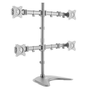Imagem de Suporte giratório de mesa para 4 monitores de 15 a 27 elg