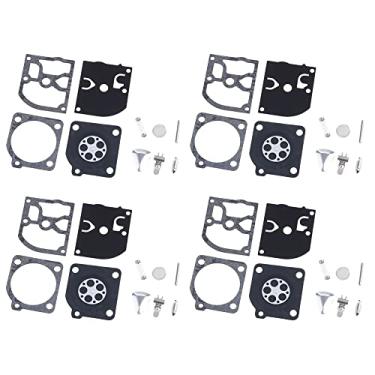 Imagem de 1 conjunto de kits de reconstrução de carburador para motosserras Zama RB-45 C1Q-EL1 C1Q-EL6 C1Q-M43 40 45 49 H55 H51 240R 245R PARTNER 400 (4 conjuntos)