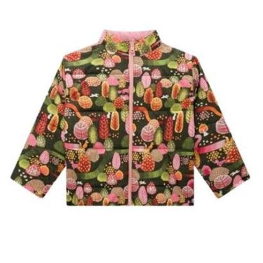 Imagem de Infanti Jaqueta Puffer Reversivel Estampada Colorido-Feminino