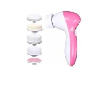 Imagem de Escova Limpeza Facial Esfoliante Massageador 5/1 Portátil