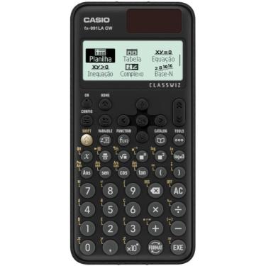 Imagem de Calculadora Cientifica Classwiz Com 13 Aplicativos Preta Fx