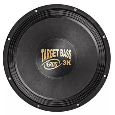 Imagem de Alto Falante Subwoofer Eros 15 Pol E15 Target Bass 3.0k 1500w Rms Cromado 4 Ohms