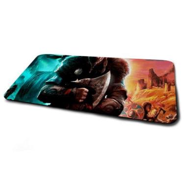 Imagem de Mouse Pad Gamer Assassins Creed Valhalla Machado - Império da Impressã