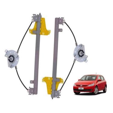 Imagem de Par Maquina Vidro Manual Gol G5 Ecomotion 4 Portas Dianteira - Zinni G