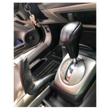 Imagem de Capa Protetora couro Manopla de câmbio Automático + Freio de mão Honda