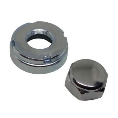 Imagem de Porcas Coluna Direção Kit Cg Today Titan 125 Até 99 - Trilha