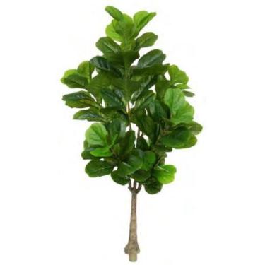 Imagem de Planta Árvore Artificial Ficus Lyrata Real Toque X82 Verde 1,5m - FLOR