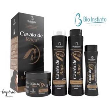 Imagem de Kit Cavalo de Raça 4 Itens - Hidratação Profunda - Crescimento dos Cab
