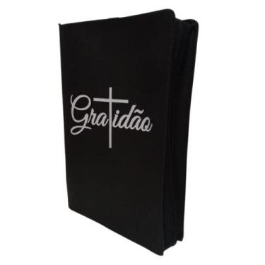 Imagem de Capa para Bíblia de Estudo Grande Escrito Fé Com Zíper  Número 13 - Te