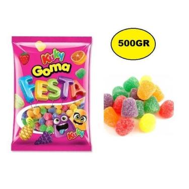 Imagem de Bala De Goma 500gr Kuky tipo JUJUBA