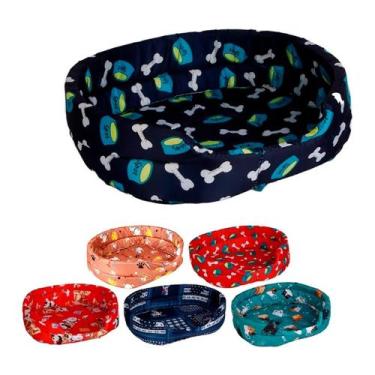 Imagem de 1 Cama pet soft 38x10x38cm Cores - ZEIN
