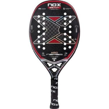 Imagem de Raquete de Beach Tennis Nox Ar10 Nerbo Carbono 12 k, Carbono 12 K
