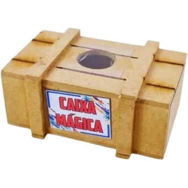 Imagem de CAIXA MÁGICA MDF - "Experimente abri-la" (OUTROS JOGOS: truque, quebra