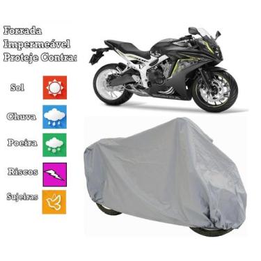 Imagem de Capa Cobrir Moto Honda Cbr 650 F 100 % Impermeável E 100% - Bezzter
