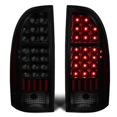 Imagem de DNA Motoring TL-TTAC05-LED-BK-SM Par de Luz Traseira de LED Esfumaçada [Para Tacoma 05-15]