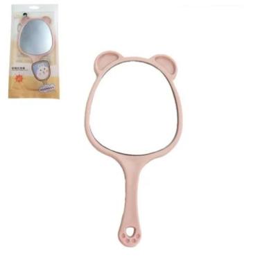 Imagem de Espelho de Mão 18cm Animais Plástico Sortidos - REALSKY