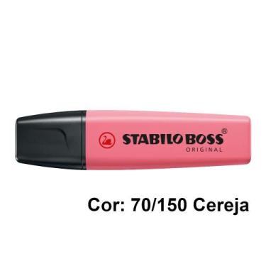 Imagem de Marca Texto Original Stabilo Boss Neon e Pastel Escolha Cor,  Cereja P