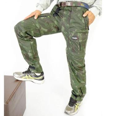 Imagem de Calça Bermuda Mtk Amazon Preta Verde Caqui Pesca proteção uv+, Camufla