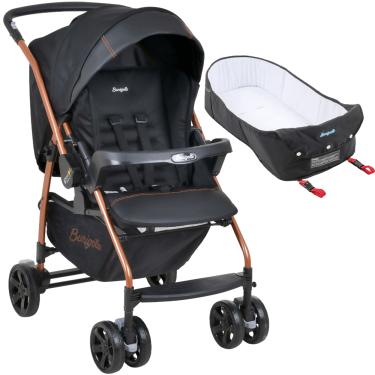 Imagem de Carrinho de Bebe Passeio Moises Ninho Burigotto Rio K Cobre