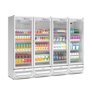 Imagem de Refrigerador Expositor Vertical 1950 Litros Branco 220V Gelopar GCVR-1