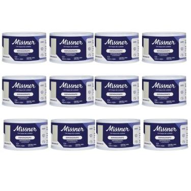 Imagem de Kit 12 Esparadrapo Impermeável Branco 2,5cm X 4,5m - Missner