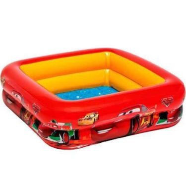 Imagem de Piscina Infantil Inflável Disney Carros 57 Litros Intex