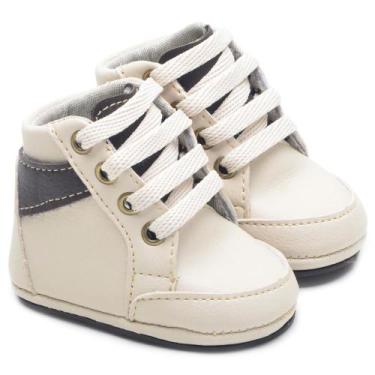 Imagem de Coturno Masculino Infantil Cano Alto Bebê Casual Confortável - Mila Ma