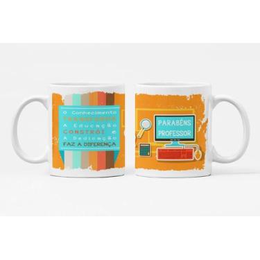 Imagem de Caneca de Porcelana Personalizada Dia Dos Professores - Like Geek