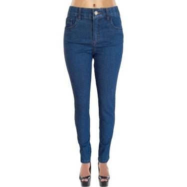 Imagem de Calça Jeans Feminina Cigarrete Cós Anatômico Loper Original - Loopper