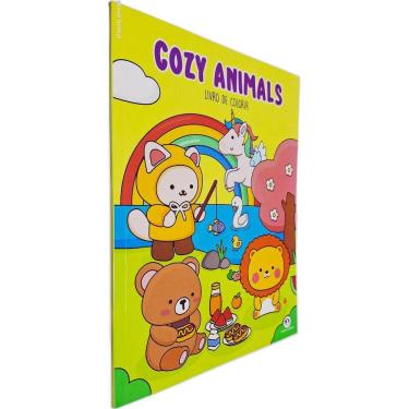 Imagem de Livro de Colorir Cozy Animals Coleção Bobbie Goods Deto Silva (Ilustrações)