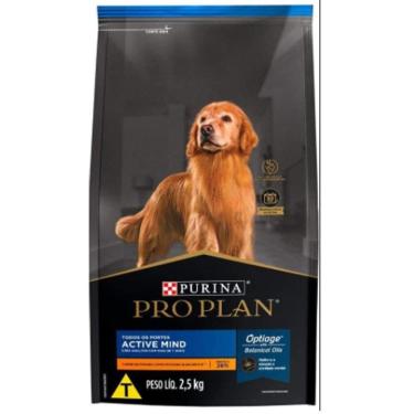 Imagem de Pro Plan Cães Active Mind Todos Tam 2,5Kg
