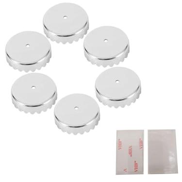 Imagem de Tampas magnéticas de suporte de sabão seco ao ar, fitas magnéticas de material de madeira para saboneteira e saboneteira, chega de sabonetes encharcados - Cápsulas de substituição para suporte